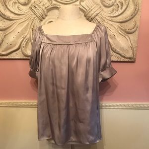 M Satin Silk Feel Forever 21 Twenty One Top